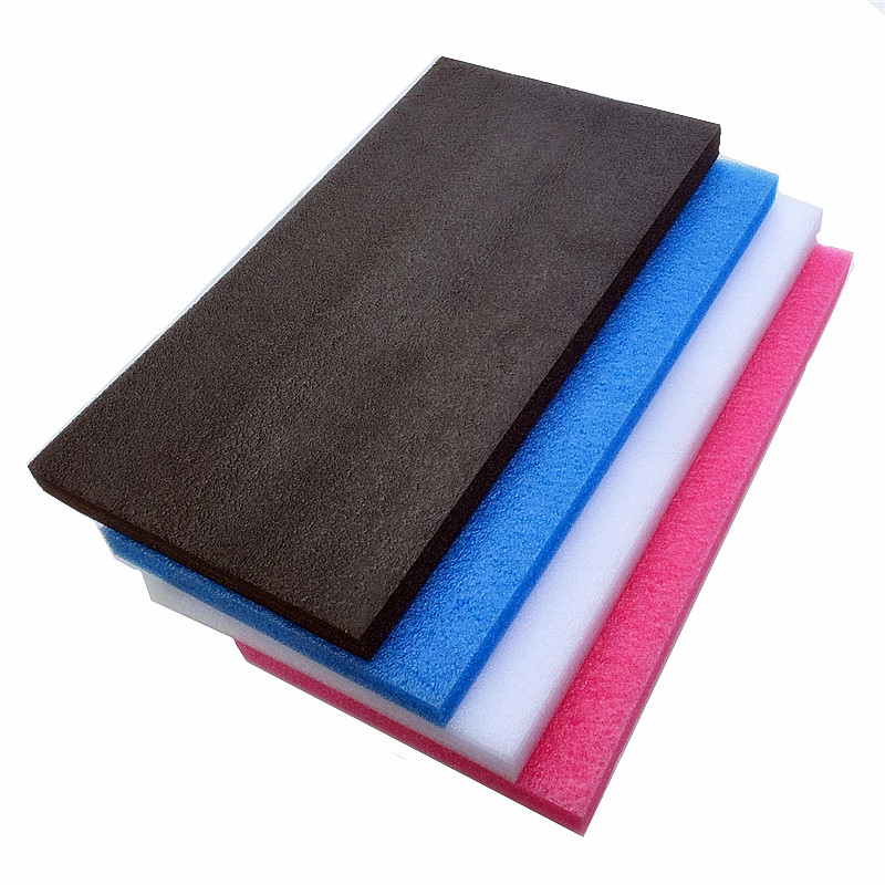 定制epe蓝色珍珠棉板材 气泡包装棉 保温抗震防压防潮垫软硬泡沫板材